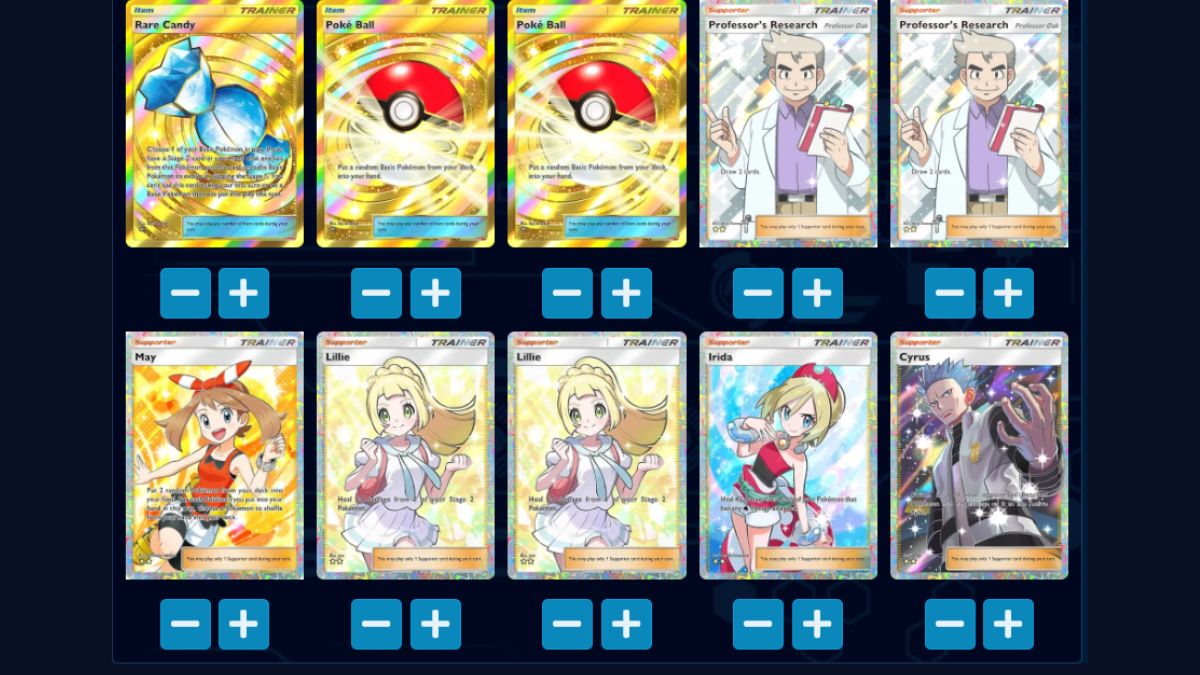 Mega Pidgeot EX and Pompom Oricorio Deck