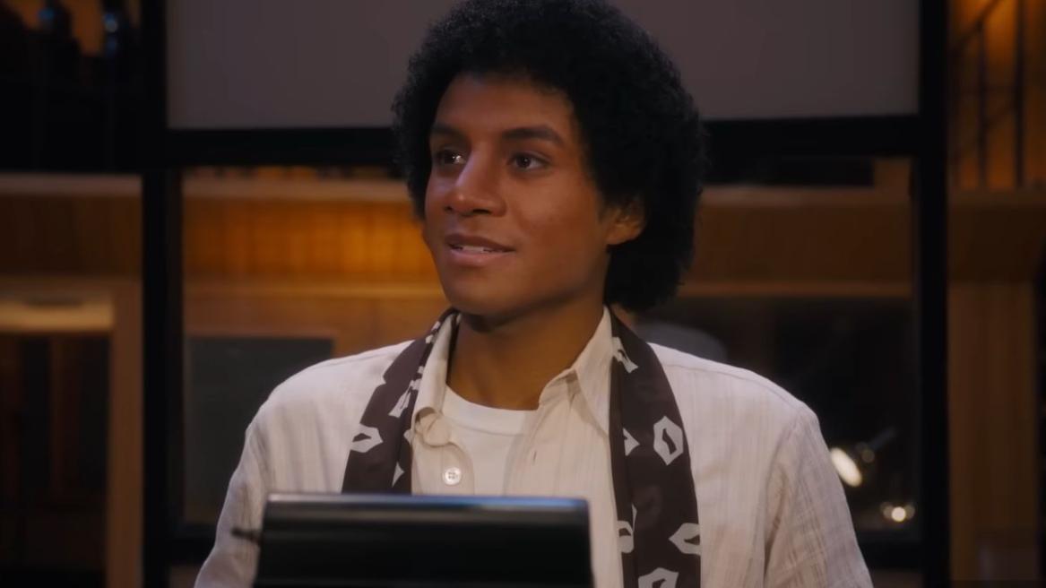 Michael Jackson in the Michael movie