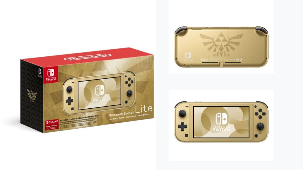 Nintendo Switch Lite Console Hyrule Edition