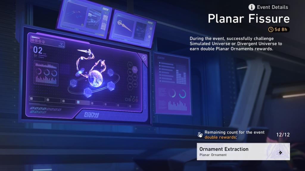 Planar Fissure Honkai Star Rail event