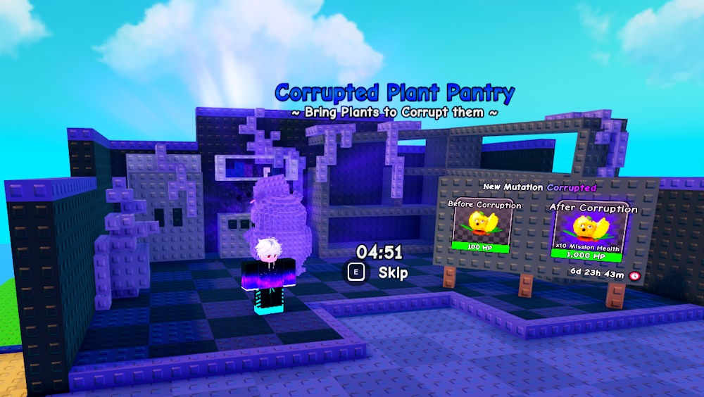 Plants vs Brainrots corrupted plants mutation