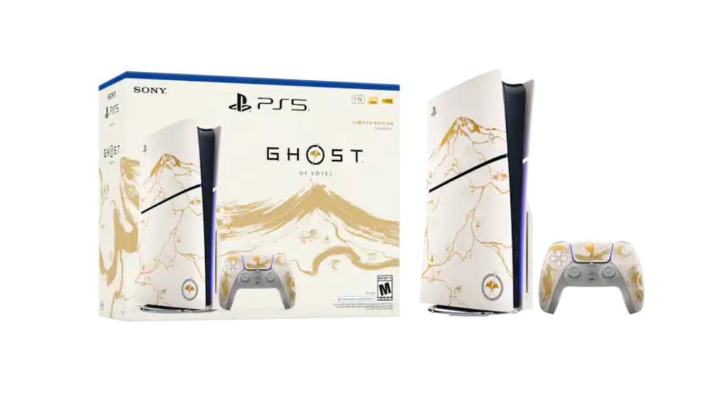 PlayStation 5 Console – Ghost of Yōtei Gold Limited Edition Bundle