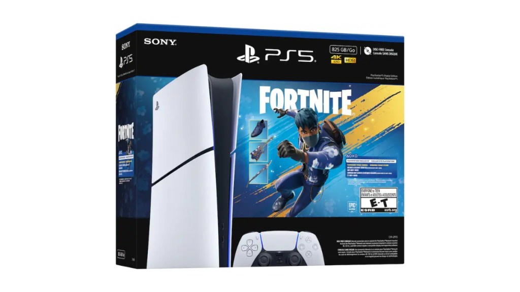 PlayStation 5 Digital Edition — Fortnite Flowering Chaos Bundle