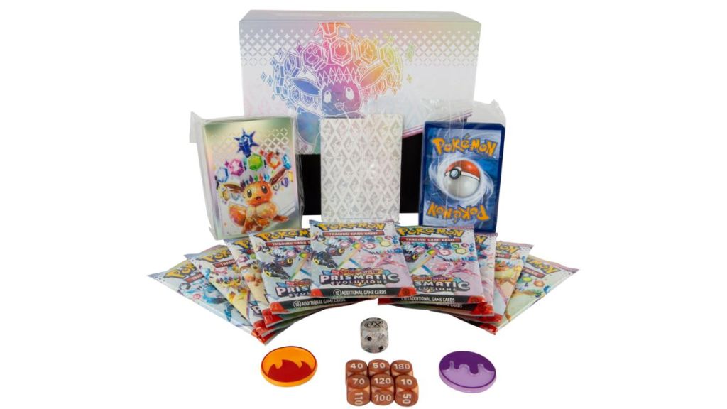 Pokémon Scarlet & Violet Prismatic Evolutions Elite Trainer Box