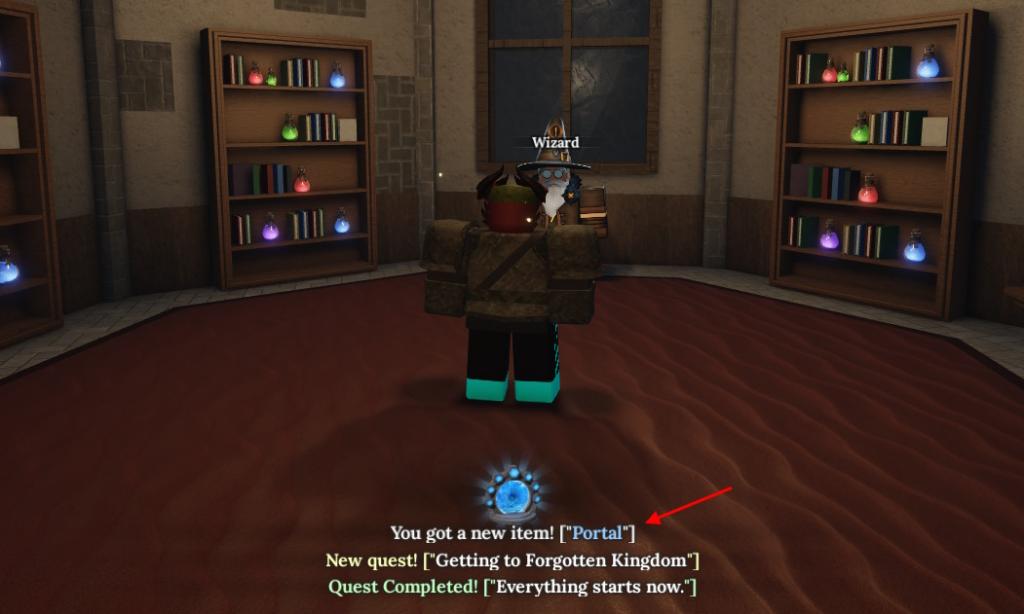 Portal from the Forge wizard