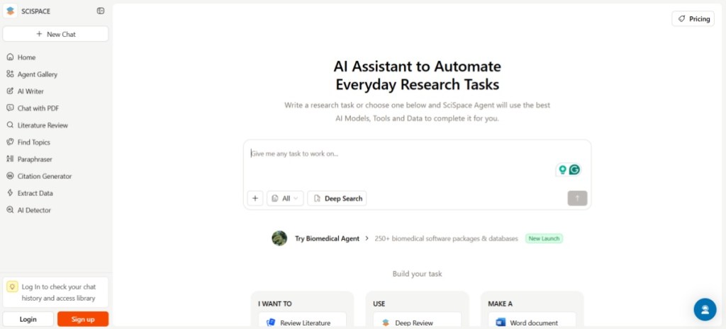 SciSpace AI tool to help students learn