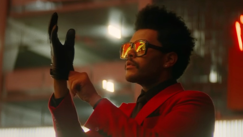 Still of The Weekend in Blinding Lights