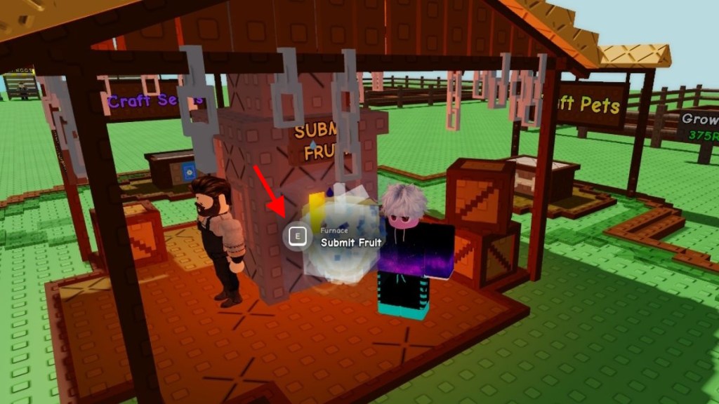 Submit Plants to Smithing Furnace Grow a Garden