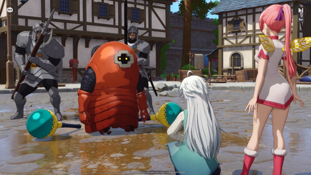 Tristan and Tioreh seeing a former knight