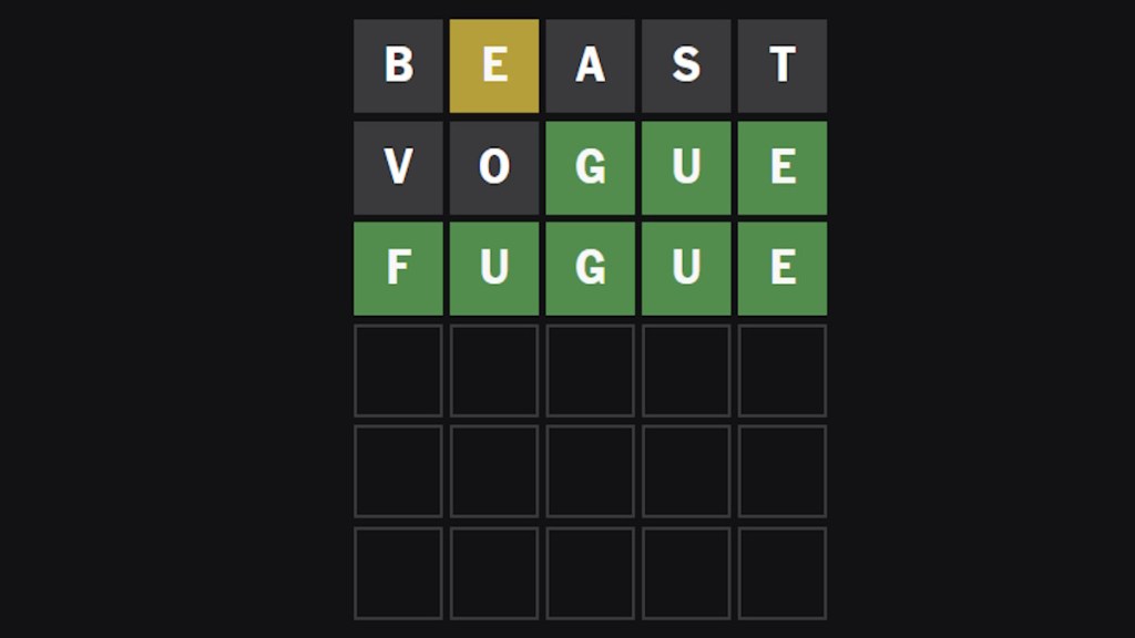 Wordle Answer for November 9