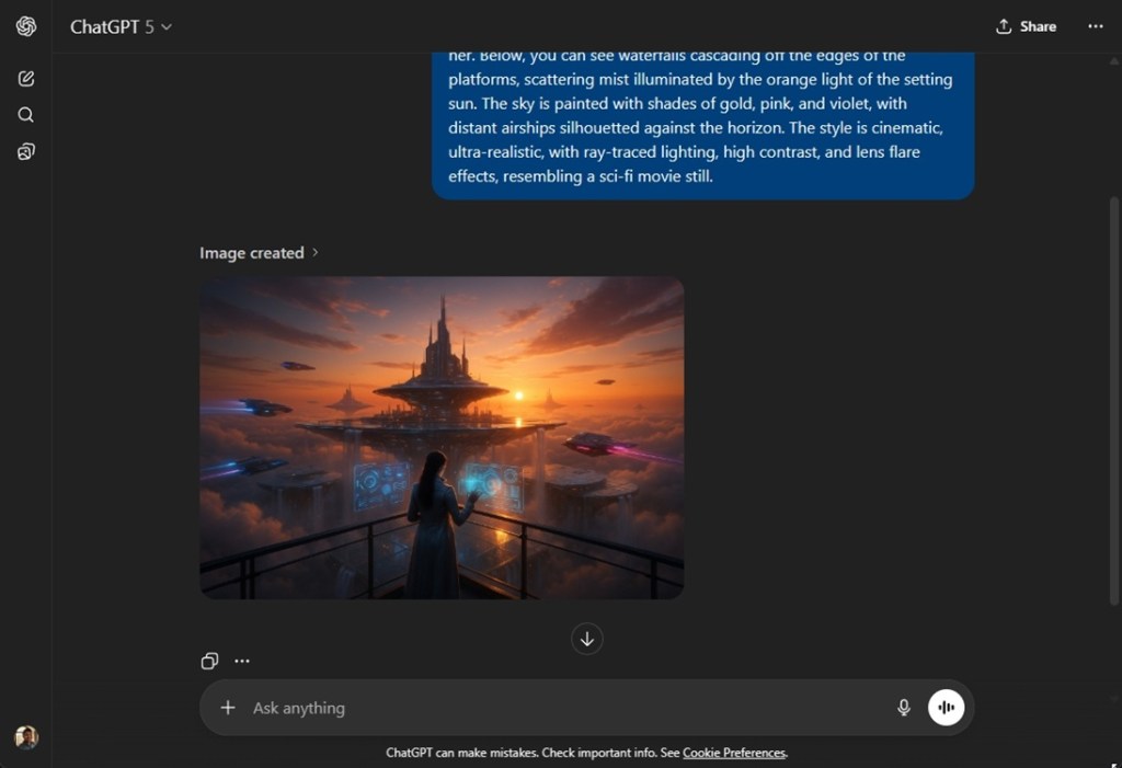 chatgpt image generation