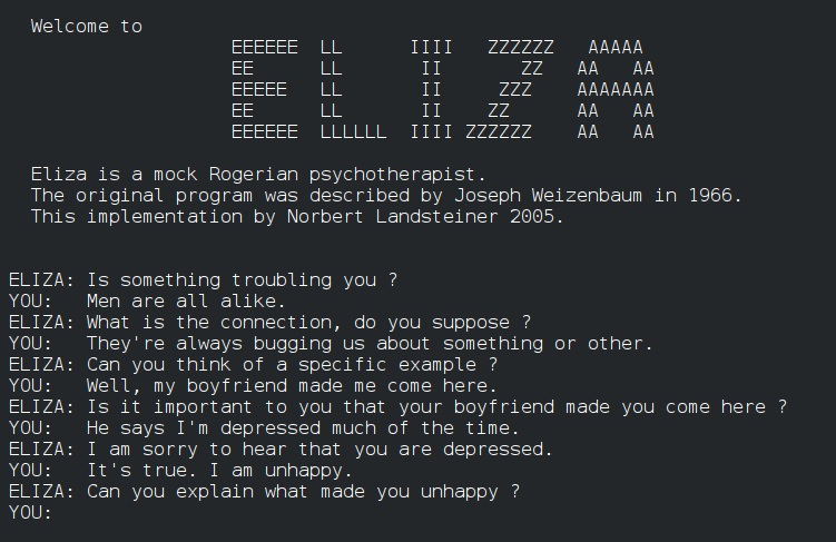 eliza ai chatbot