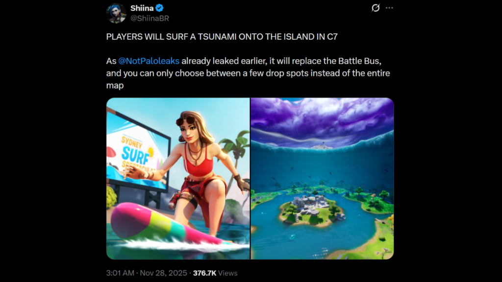 Fortnite Surf Mechanic