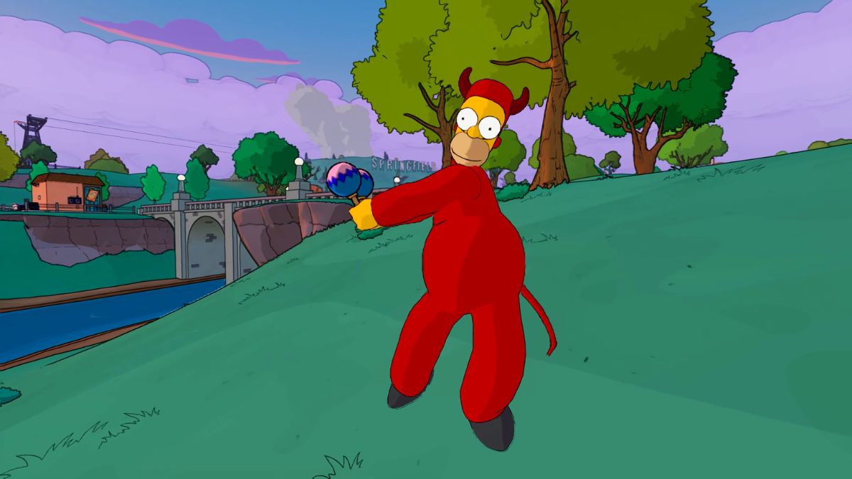 Fortnite Evil Homer Boss