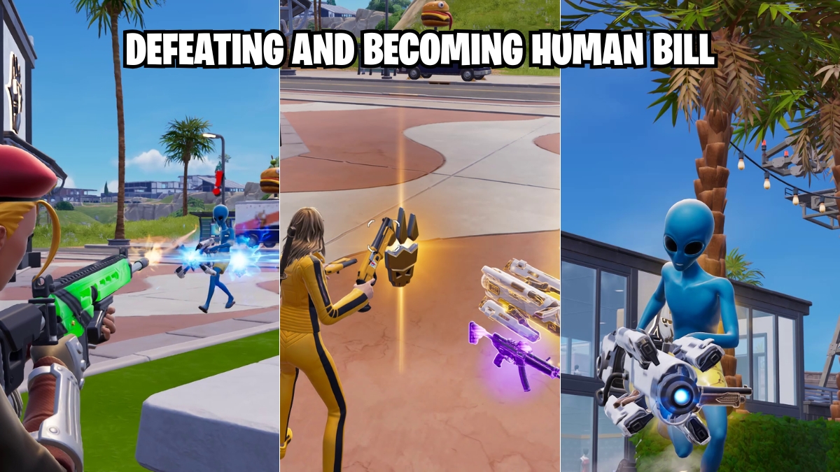 Fortnite 第 7 章 人类比尔老大