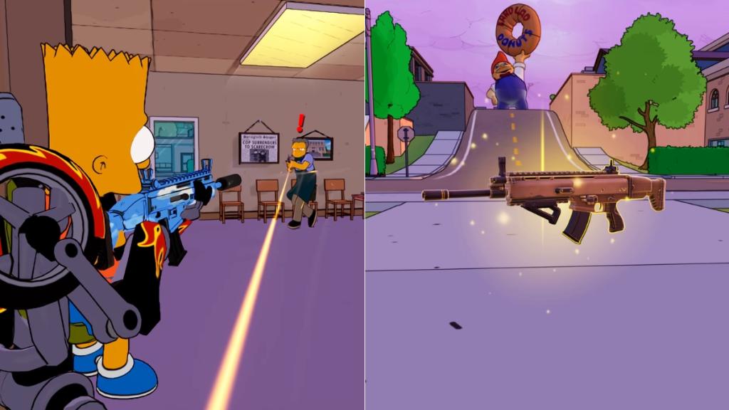 Simpsons Fn Fortnite Simpsons Bosses Guide: Spawn Locations and How to Defeat Them ...