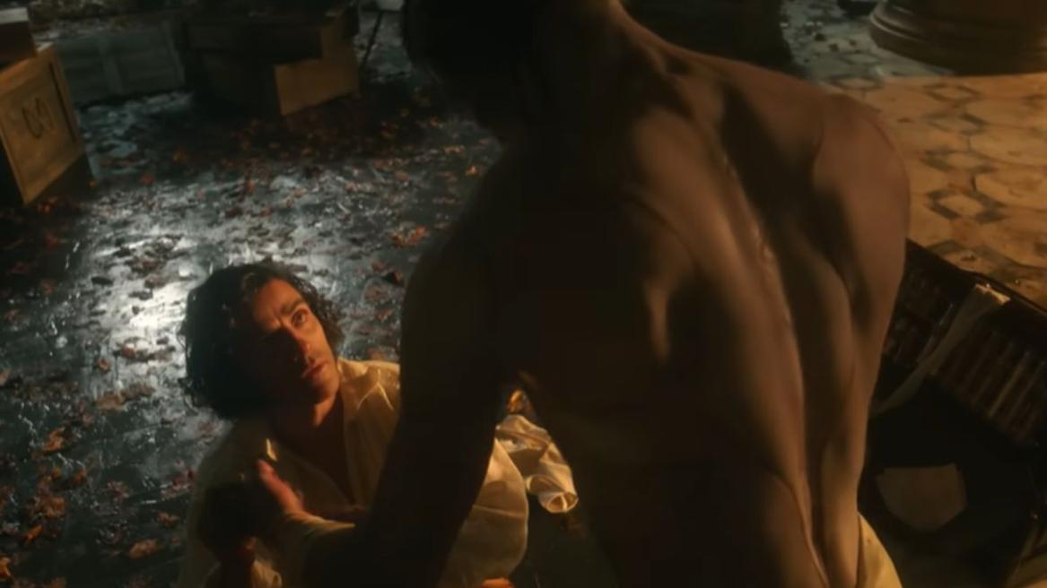 Victor and the Monster in Frankenstein