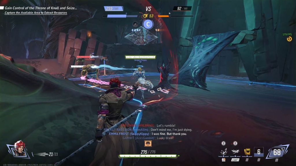 Gambit Ability 5 in Marvel Rivals