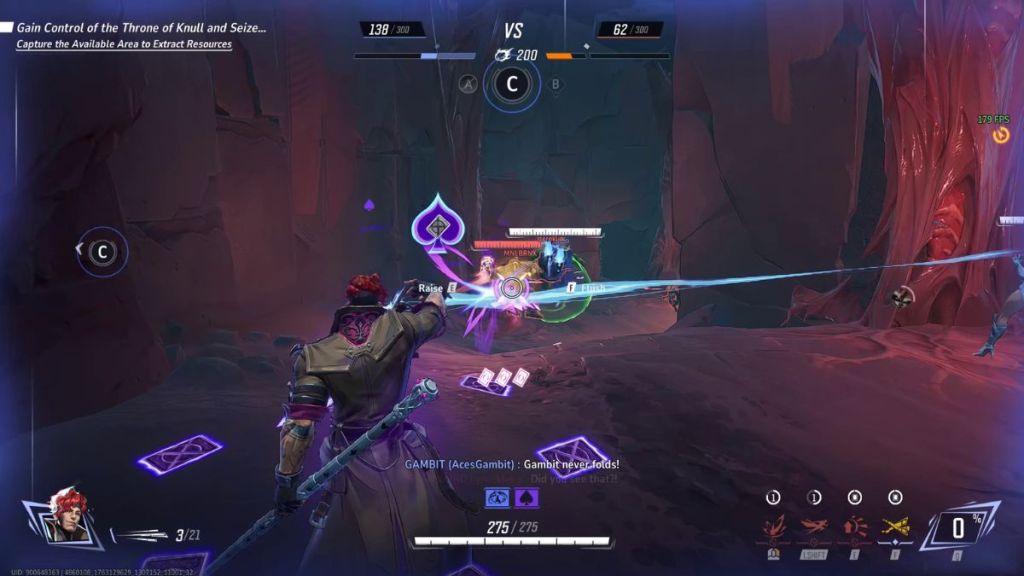 Gambit Ability 8 in Marvel Rivals