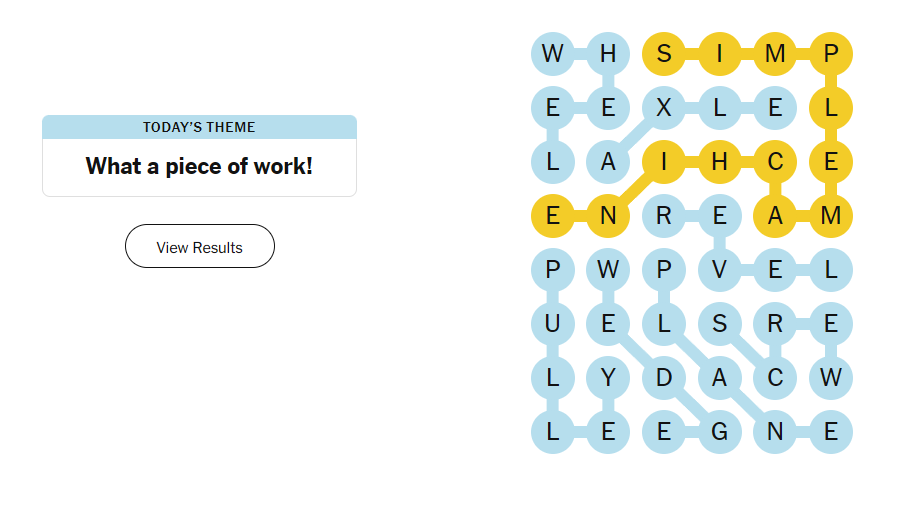 strands hint and answer november 29 2025