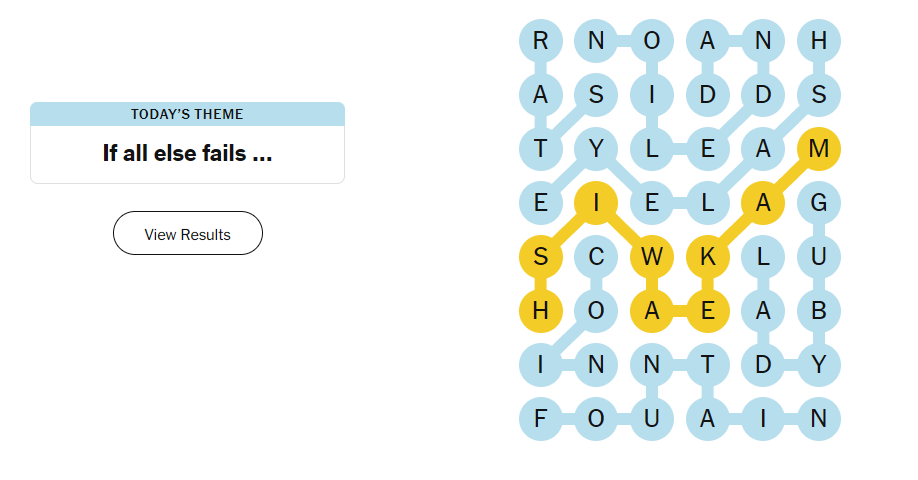 strands hint and answer november 28 2025