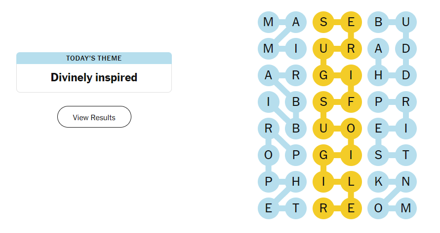 strands hint and answer november 19 2025