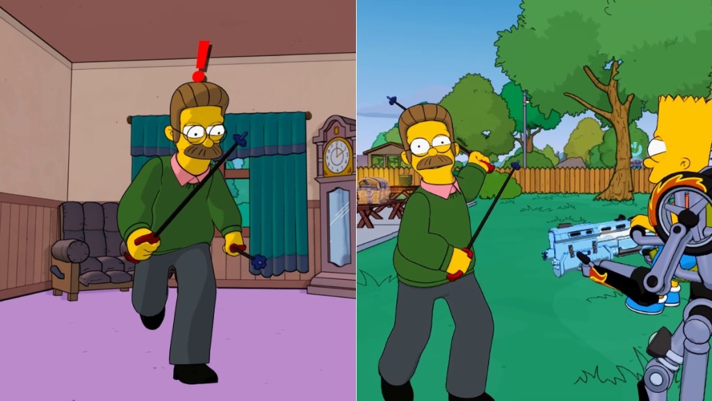 Ned Flanders NPC Fortnite