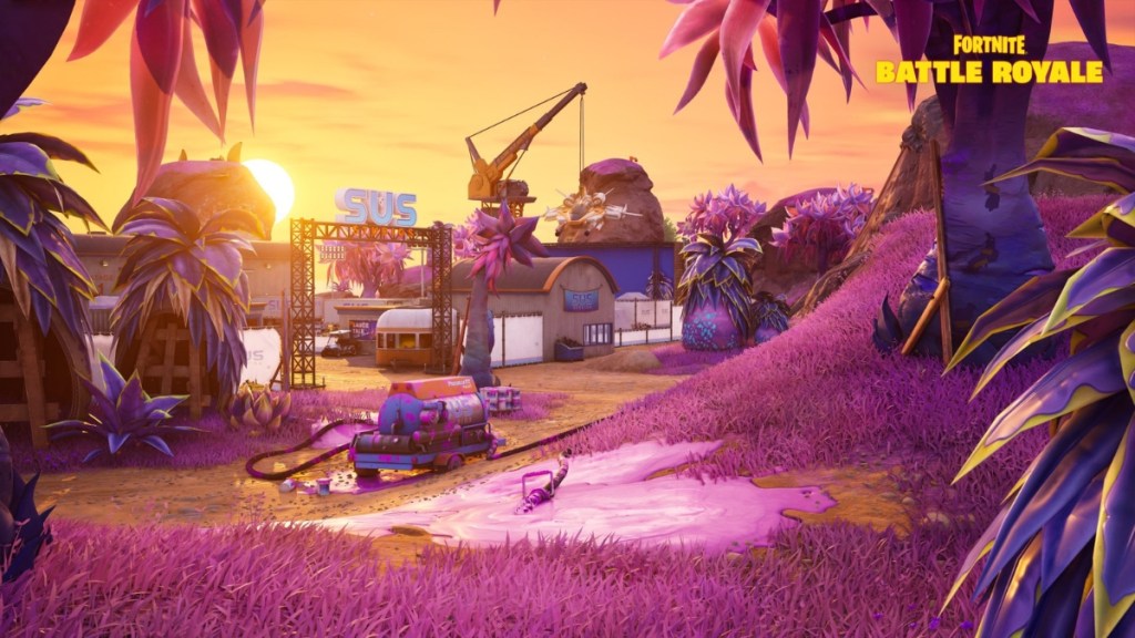 Fortnite Painted Palms POI