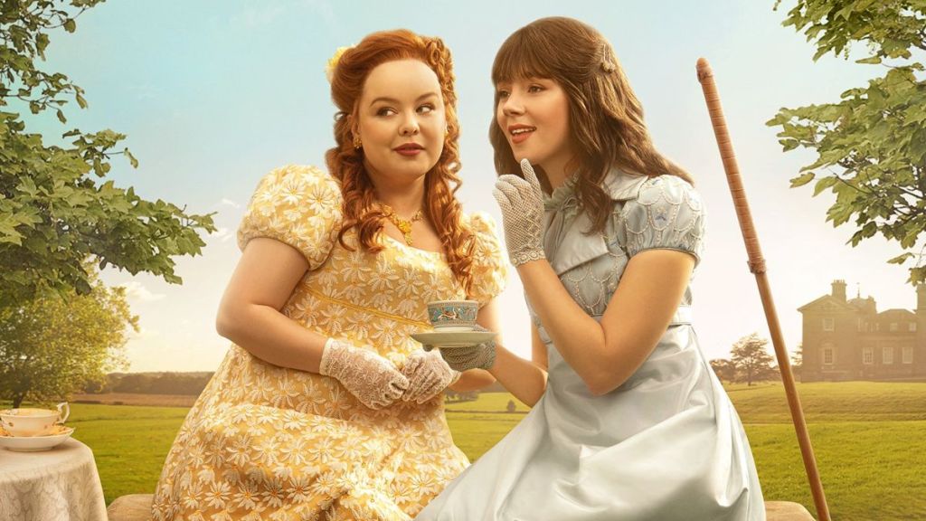 Penelope and Eloise in Bridgerton 