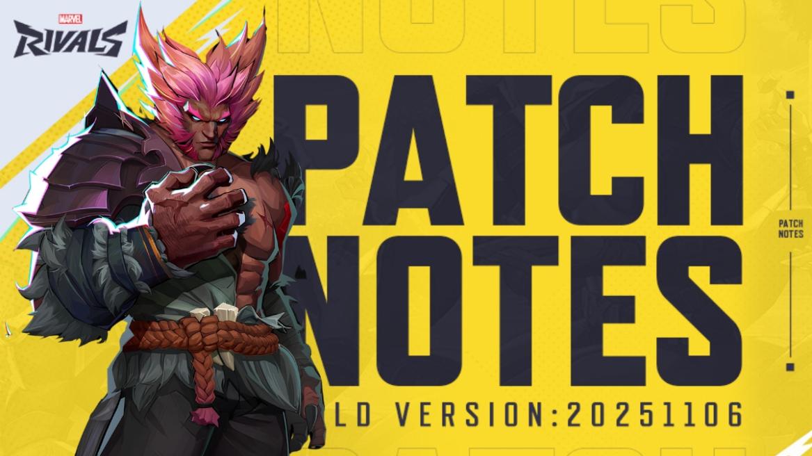 Marvel Rivals November 6 Patch Notes