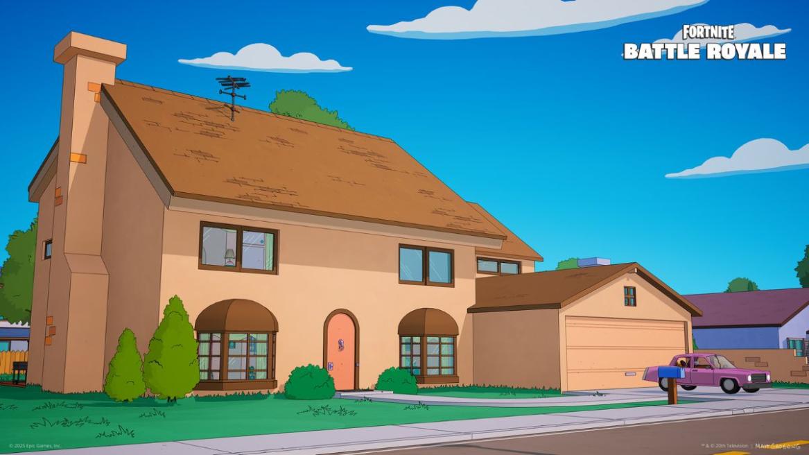 Simpsons House Fortnite