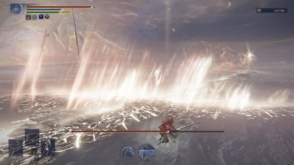 Balancers criss-cross combo attack