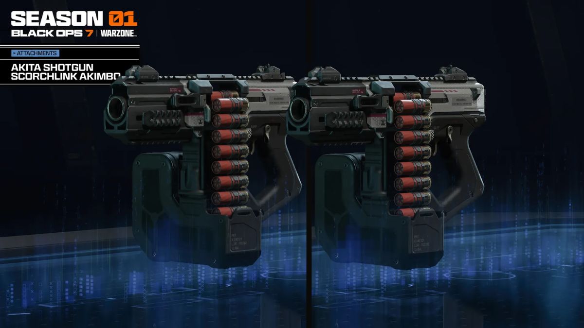 Black Ops 7 Akita Akimbo Shotgun