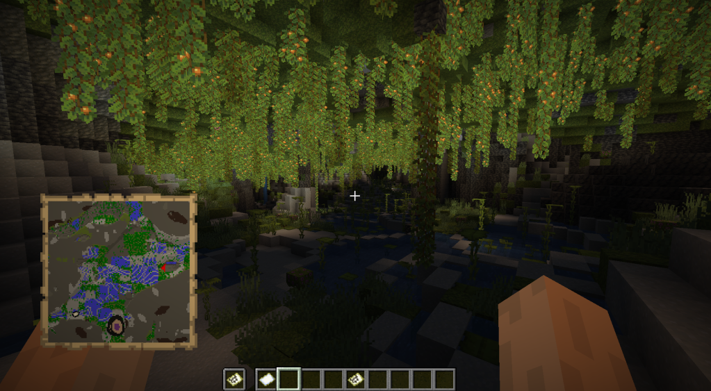 Cave Map Minecraft Mod