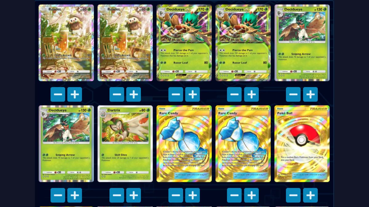 Decidueye EX Deck