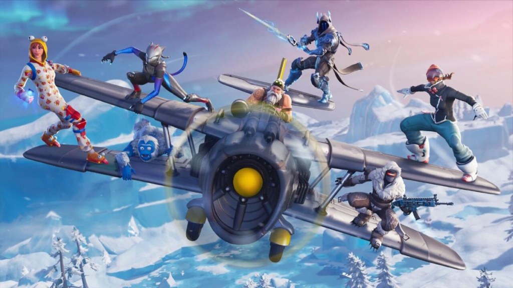 Fortnite OG Season 7 airplane