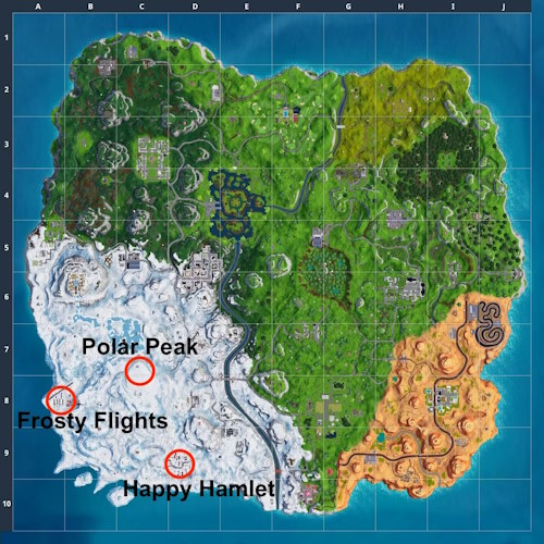 Fortnite OG Season 7 map