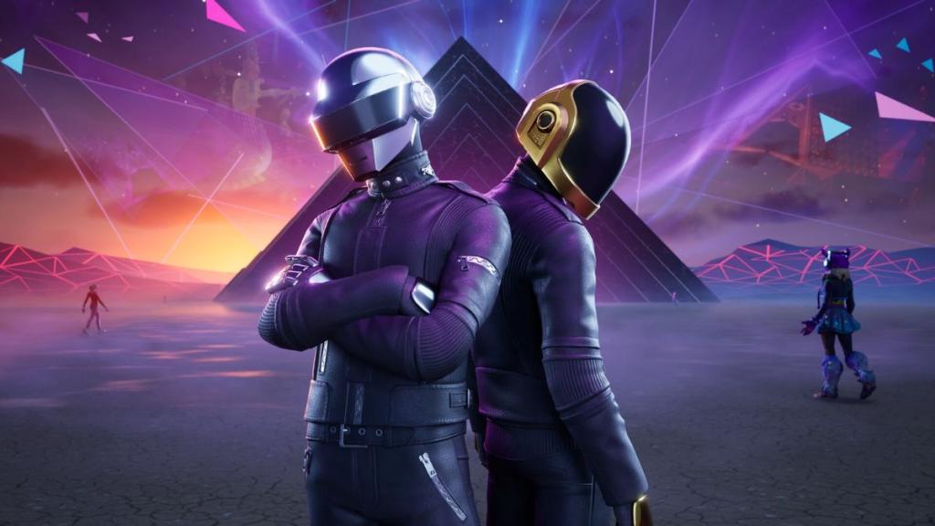 The Daft Punk experience in Fortnite