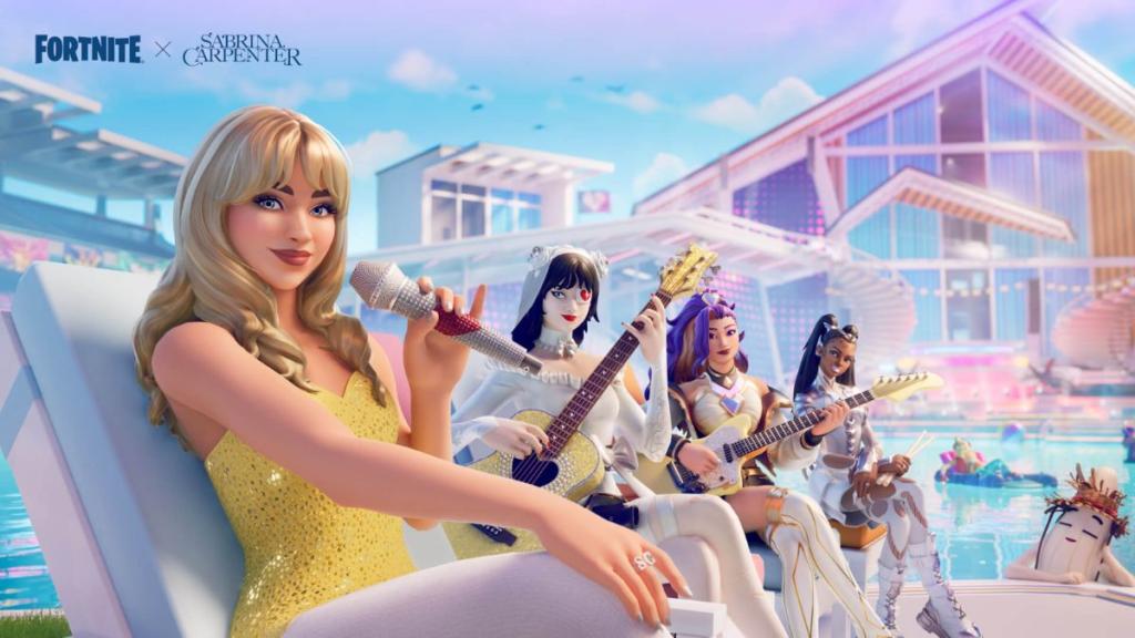 Sabrina Carpenter's collaboration with Fortnite Festival