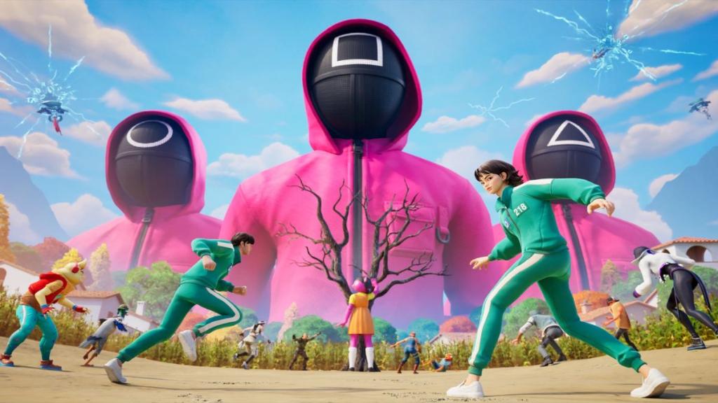 Squid Game game mode in Fortnite Blitz Royale