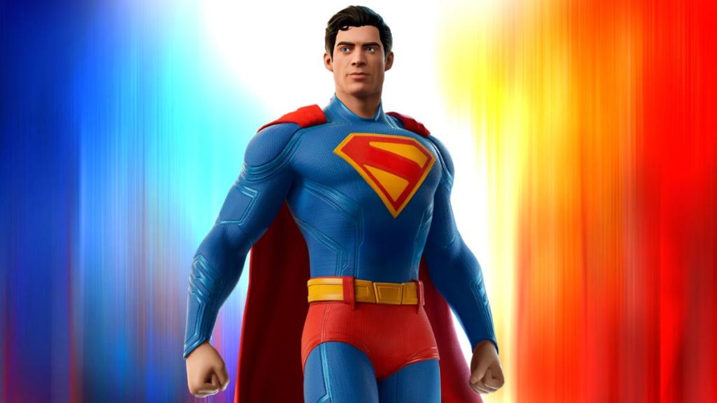 Fortnite Superman skin based in the 2025 movie