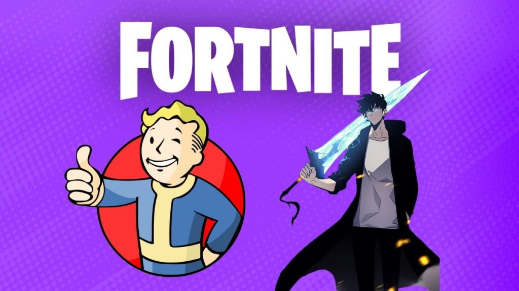 Fortnite Fallout and Solo Leveling collabs