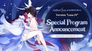 Genshin Impact Luna IV (6.3) Livestream Announced Earlier Than Expected