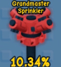 Grandmaster Sprinkler Grow a Garden rainbow