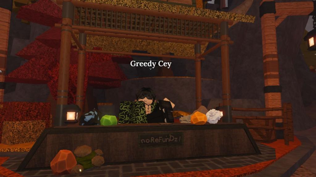 Greedy Cey's Shop
