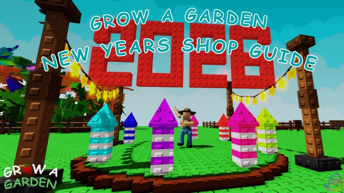 Grow a Garden New Years Shop