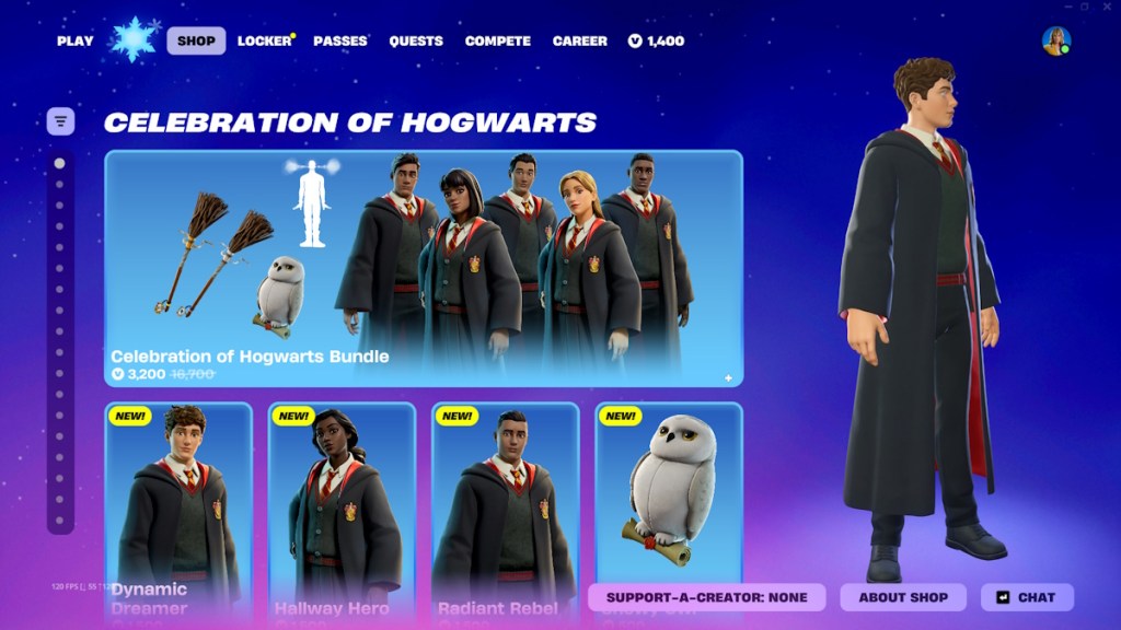 How to Get Harry Potter Skins in Fortnite