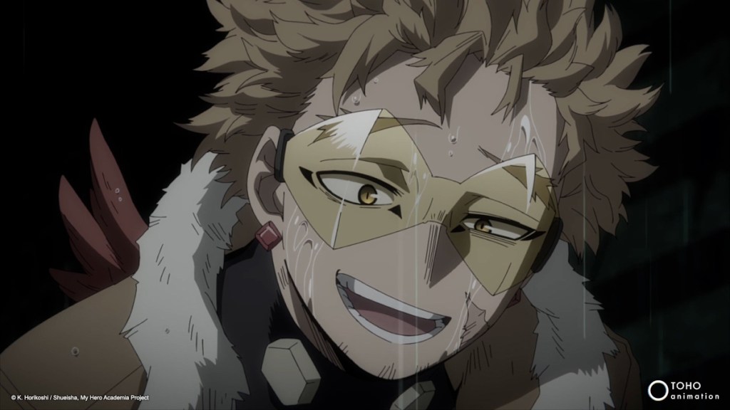 Hawks in My Hero Academia anime