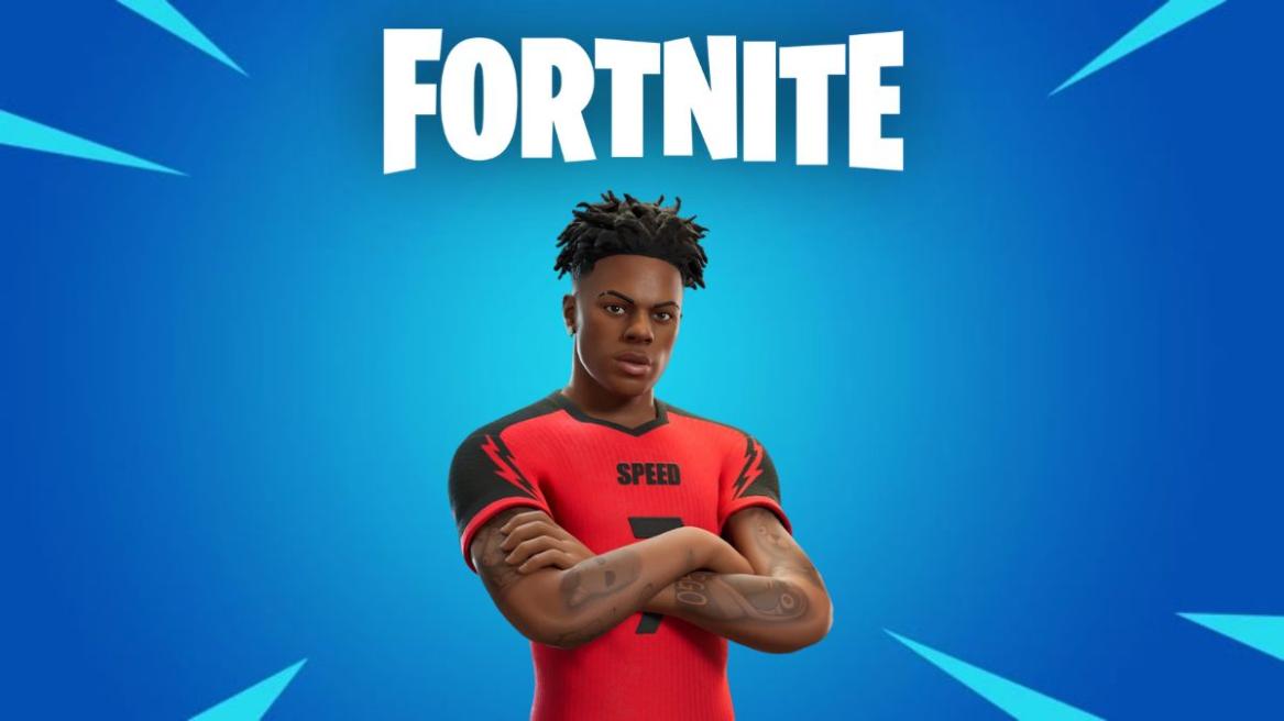 The new IShowSpeed Icon Skin in Fortnite