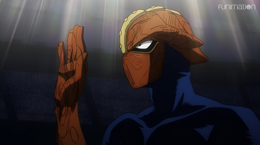 Kamui Woods in MHA anime